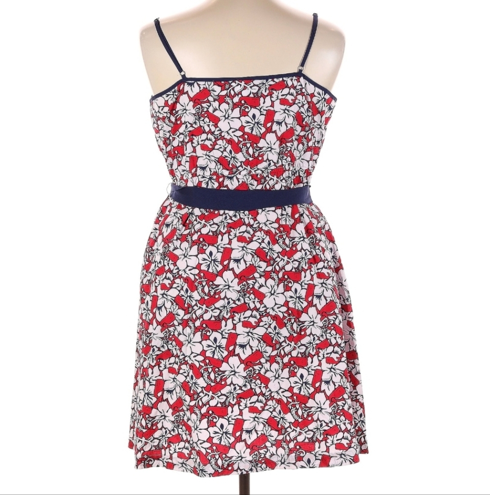 Vineyard Vines Red and White Floral Mini Dress - Picture 2 of 4